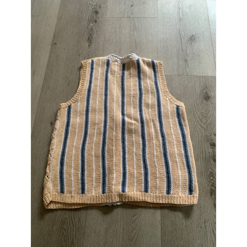 Marisa Christina classics y2k‎ boho cottagecore floral vest cardigan S granny - Picture 7 of 7